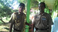 Paman Birin bersama Kepala SMA Negeri 3 Banjarbaru
