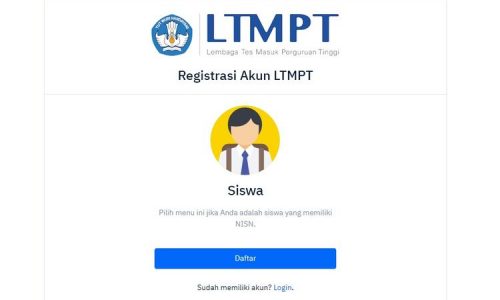 Registrasi Akun LTMPT Siswa 2022 diundur