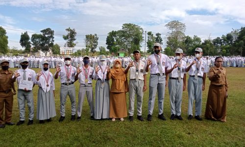Raih Emas di Open Kejurnas Karate, SMAGA Banjarbaru Panen Prestasi
