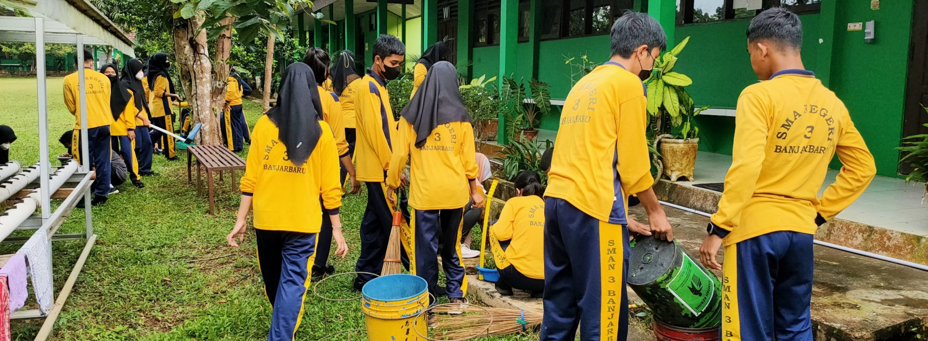 SMAGA Banjarbaru Siap Menjadi Titik Pantau Adipura Tahun 2022